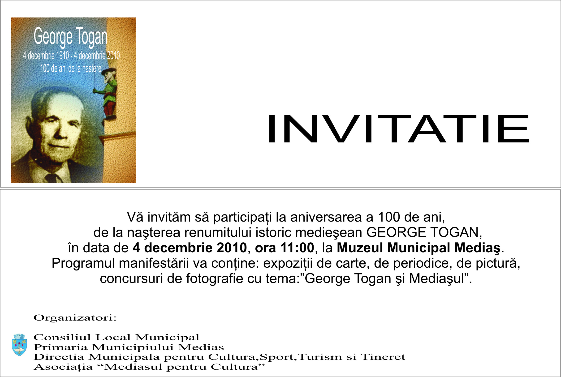 Istoricul George Togan 100 De Ani De La Nastere Despre Cărți